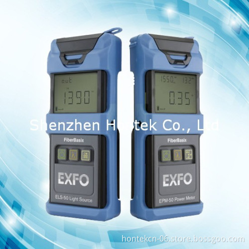 exfo fiber optical power meter EPM-50 and light source ELS-50